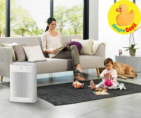 Copiii au nevoie de aer curat in casa. Iata cat de importanta e calitatea aerului din interior pentru sanatatea lor