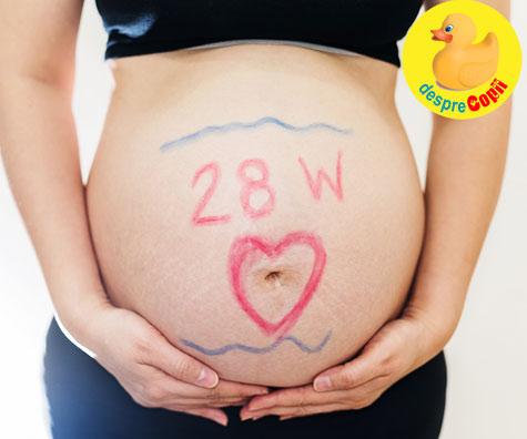 Saptamana 28 -  decizii legate de nastere - jurnal de sarcina