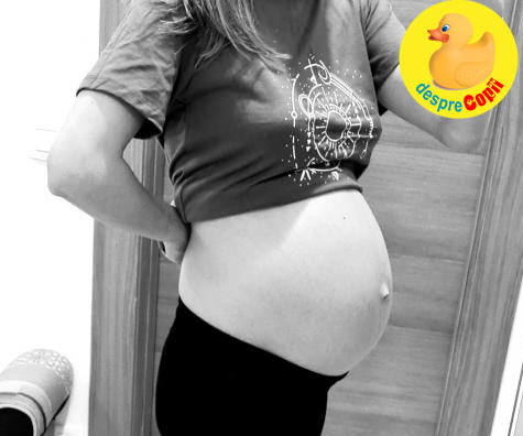 Ganduri si emotii la 36 saptamani -  trimestrul 3 a venit cu multe temeri - jurnal de sarcina