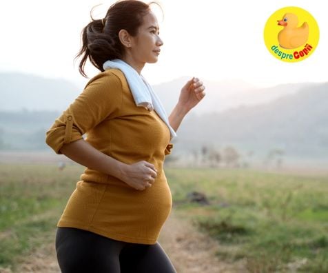 Jogging-ul in timpul sarcinii -  beneficii si riscuri - sfatul medicului
