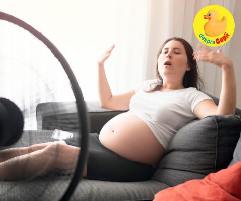 Trimestrul trei de sarcina in timpul verii -  disconfort dar si beneficii - jurnal de sarcina