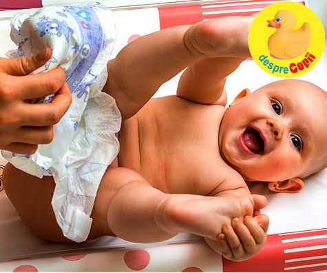 Operatiunea scutecelul -  sfaturi pentru un bebe curatel si vesel (VIDEO)