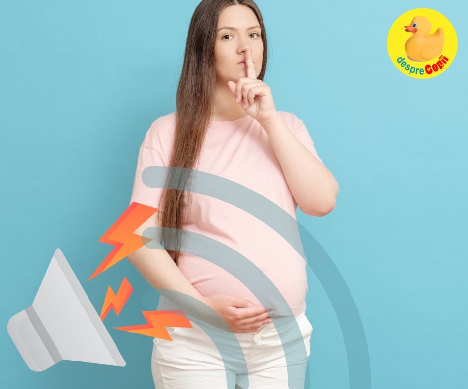 Zgomotele mari in timpul sarcinii -  pot acestea afecta bebelusul? Iata ce efecte serioase pot avea pentru bebe si mami