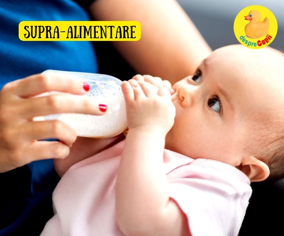 Pericolul supra-alimentarii cu lapte formula a bebelusului -  10 semne de supraalimentare si cum sa eviti consecinte negative - sfatul medicului pediatru