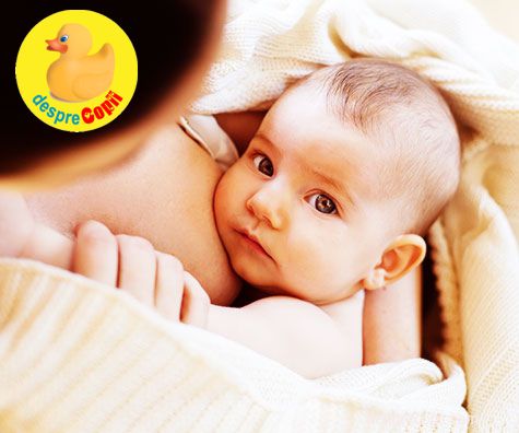 Suprimarea lactatiei -  sau despre intarcarea bebelusului - ce trebuie sa faci 