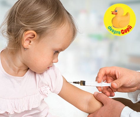 Copiii se tem de vaccinare si simt mai multa durere daca nu sunt corect pregatiti de parinti