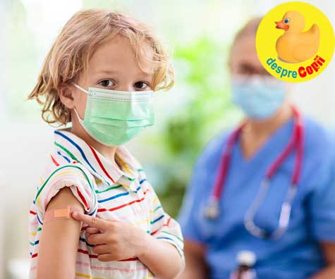 Vaccinarea anticovid a copiilor -  unda verde pentru copiii cu varste intre 5 şi 11 ani in Israel