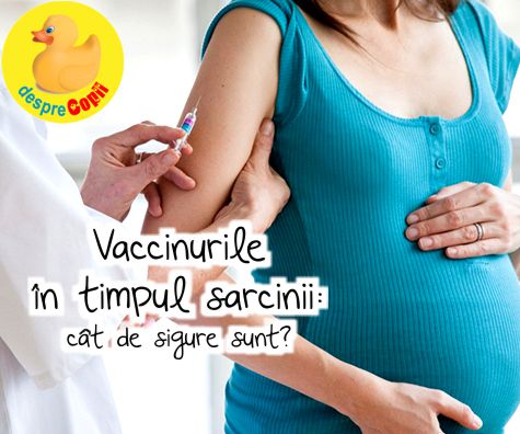 Vaccinarea in timpul sarcinii -  ce trebuie sa stim