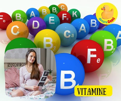 Asigură-te ca fatul tău primeste tot ce are nevoie -  rolul vital al vitaminelor in timpul sarcinii