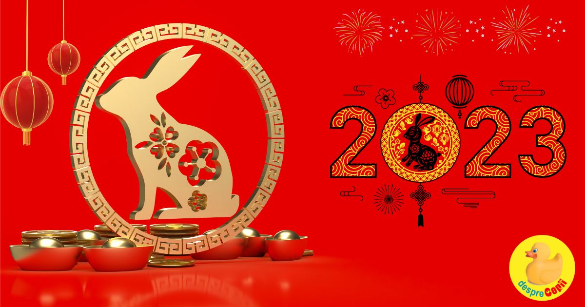 2023 - anul Iepurelui de Apa in zodiacul chinezesc ne va aduce ceea ce ne-a lipsit in 2022 -  pace si succes!