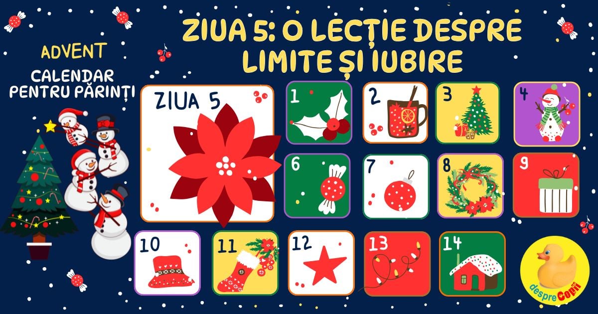 Ziua 5: Invata-l sa-si gestioneze emotiile - Advent Calendar pentru parinti