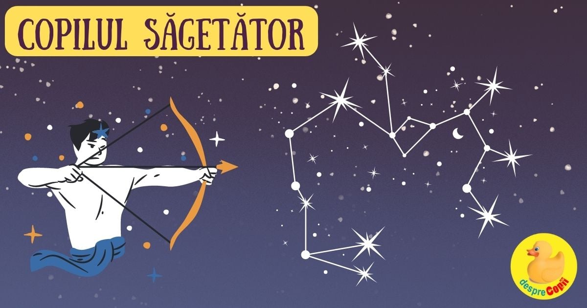Copilul Sagetator -  un copil precoce, inteligent si foarte social - horoscopul copiilor