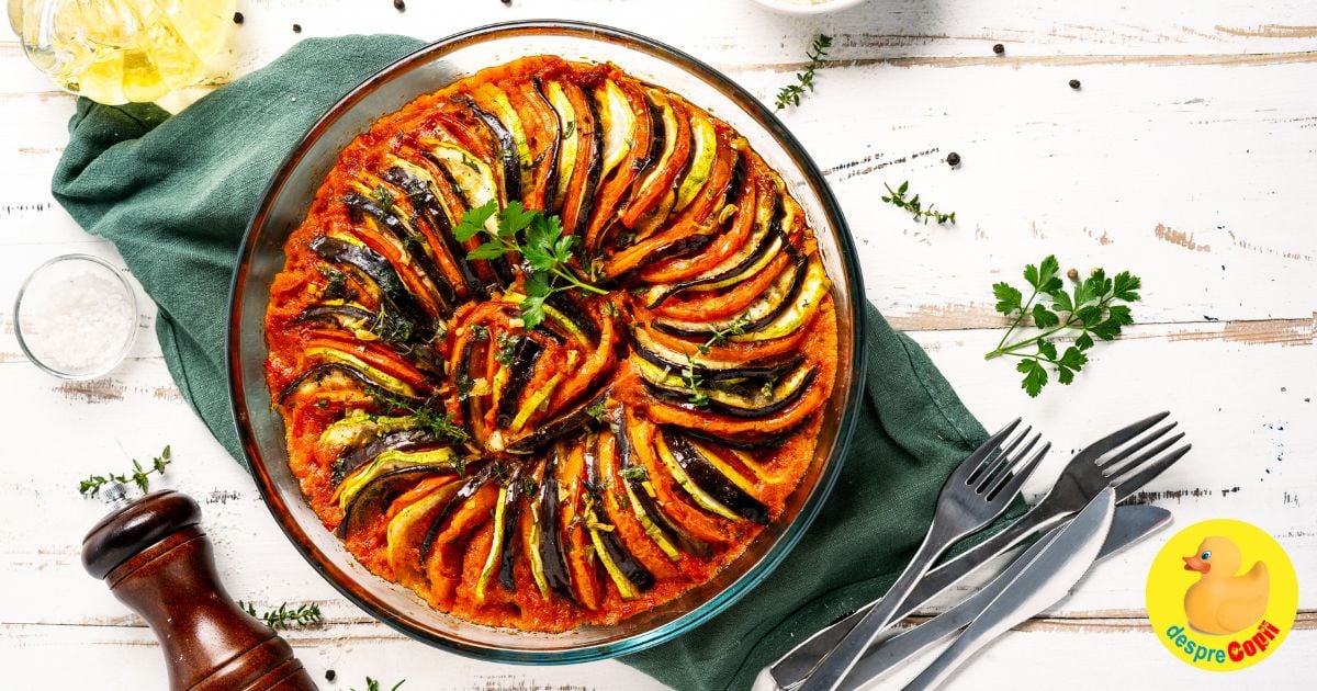 Ratatouille - Legume la cuptor in stil frantuzesc