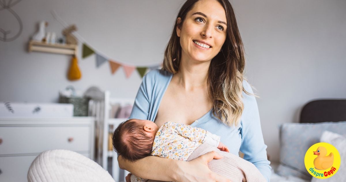 Alaptarea ajuta mama sa se vindece mai repede in perioada postpartum - 7 motive sustinute de studii si experti