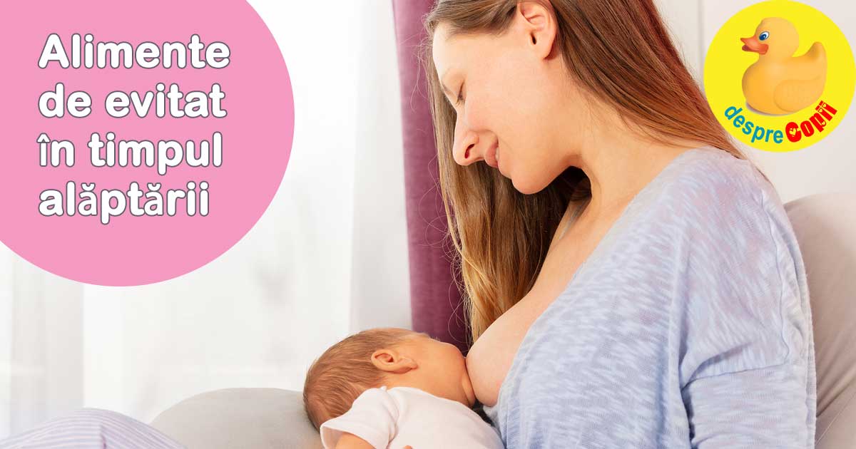 15 Alimente de evitat daca iti alaptezi bebelusul - ar putea produce disconfort mamei si lui bebe