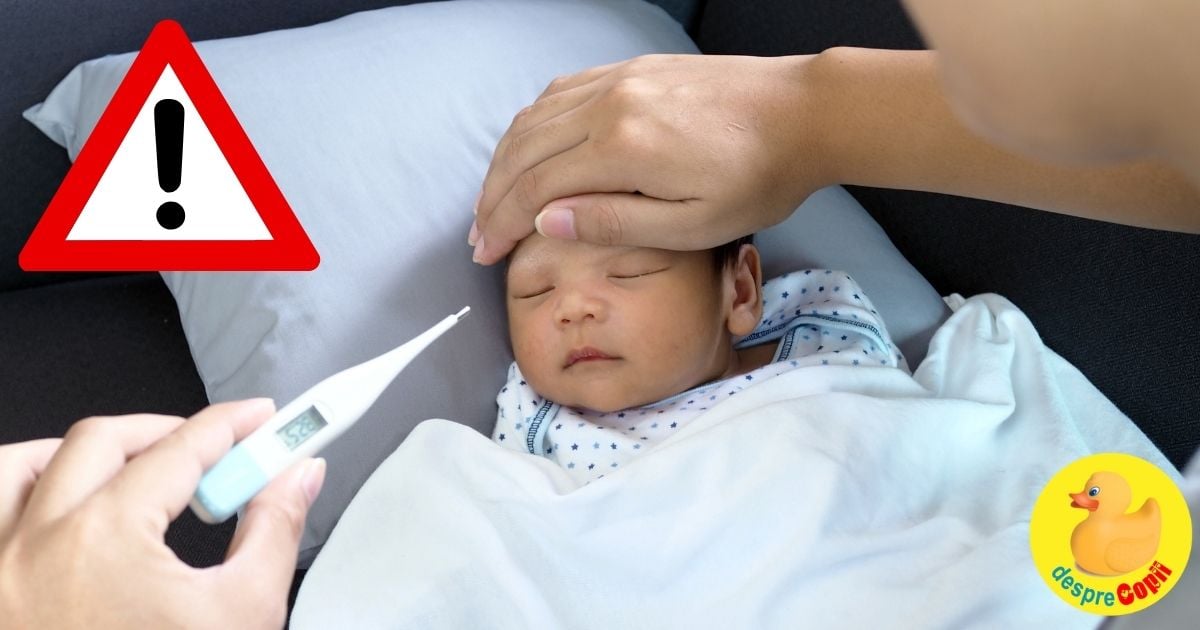 Bebelusul e bolnavior -  10 motive ca sa suni de urgenta medicul pediatru