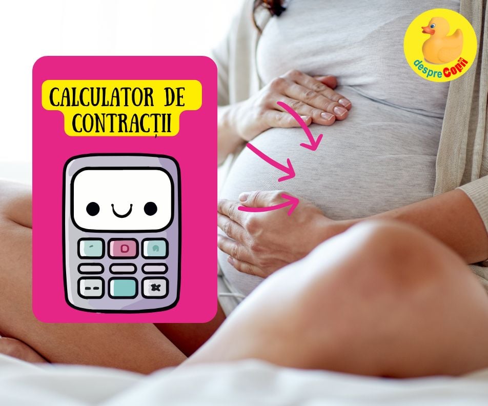 Calculator de contractii. Pregateste-te pentru nastere si urmareste contractiile in mod corect