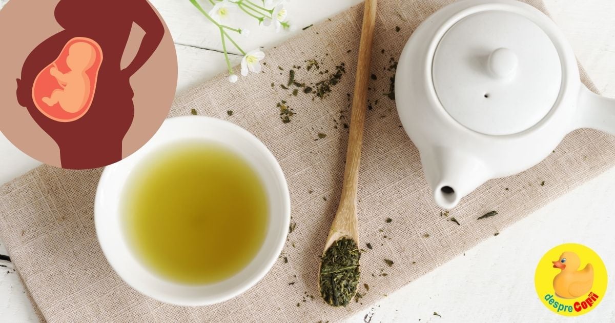 Ceaiul verde si sarcina - ce e bine de stiut