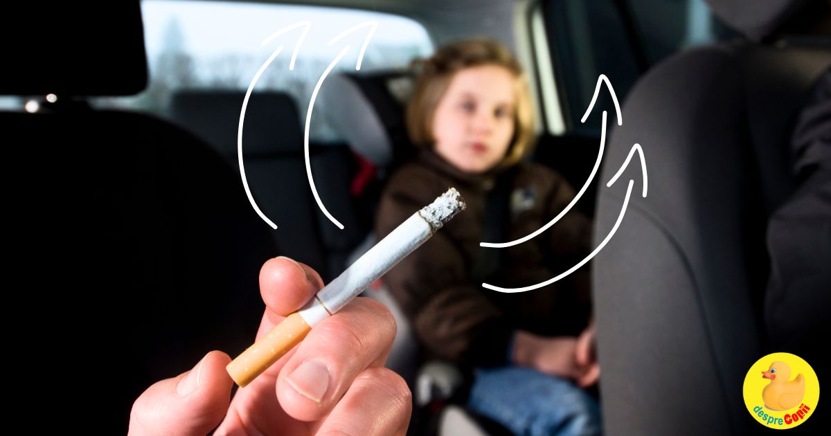 Fumatul pasiv al copilului -  cum ii afecteaza sanatatea si cat de grav este - avertisment pentru parinti
