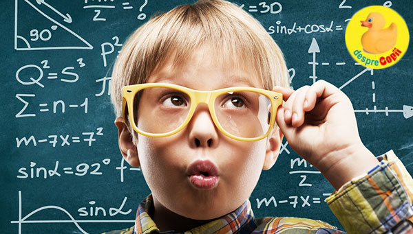 Copiii si matematica, prieteni sau dusmani? Talentul la matematica - o combinatie a geneticii cu munca, efort si motivatie