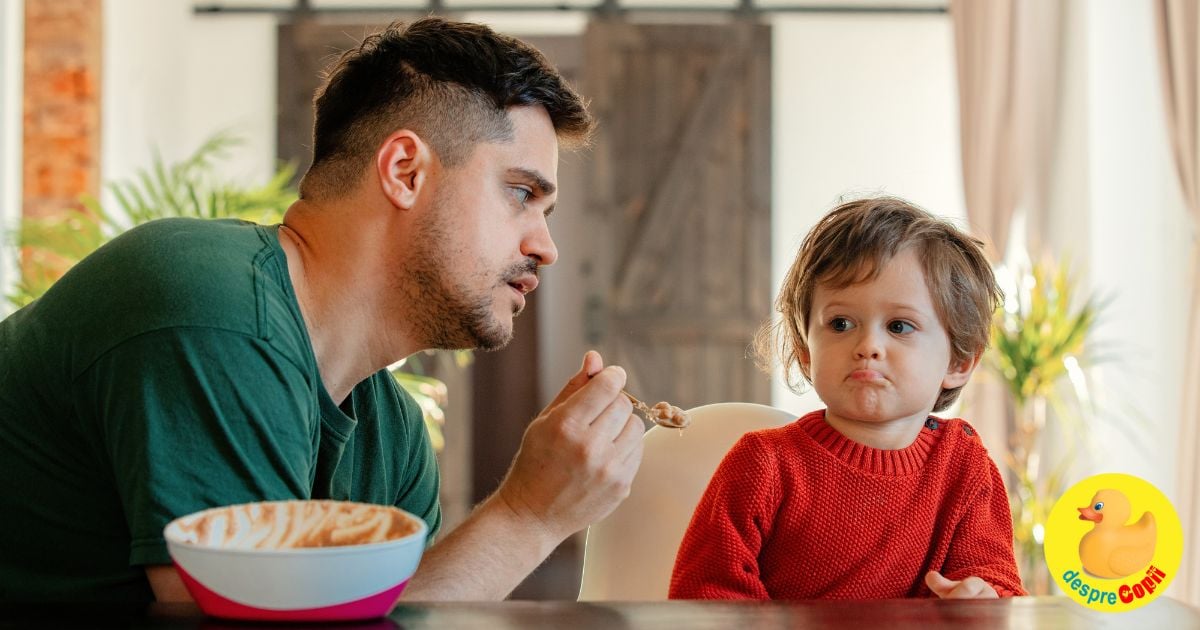 Ce facem cand copilul nu vrea sa manance ce ii oferim? 5 sfaturi de la un nutritionist pediatric