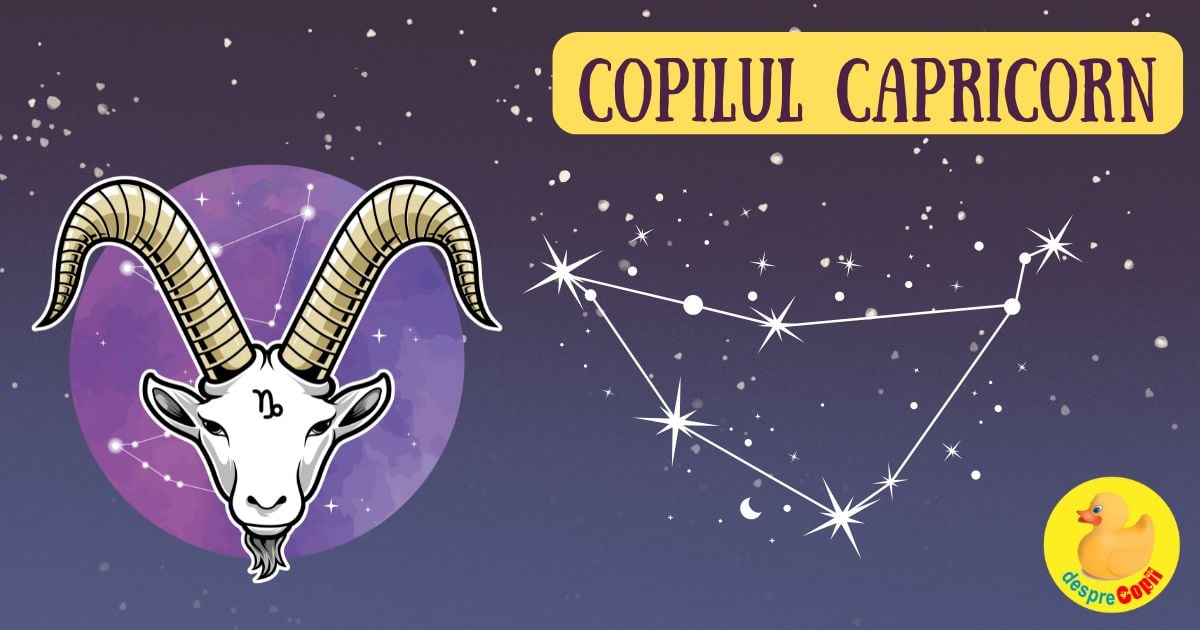 Copilul Capricorn - un copil serios, intelegator, calm si logic - horoscopul copiilor