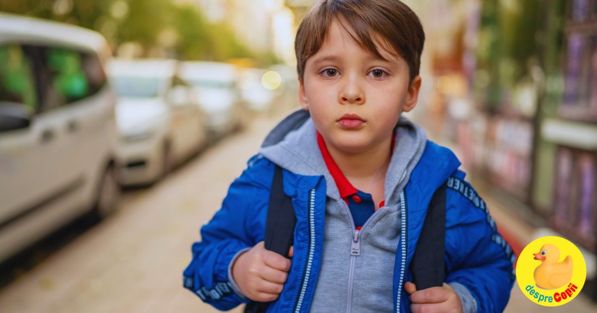 Cum sa iti pregatesti copilul sa mearga singur la scoala -  10 sfaturi de la psiholog