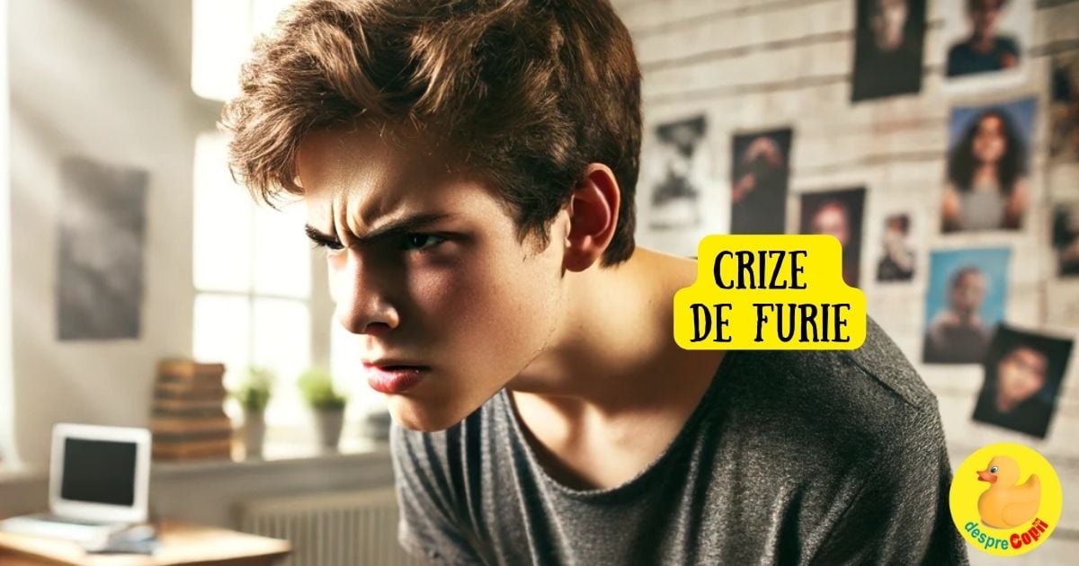 Crizele de furie ale adolescentului - 3 pasi pentru a le depasi si tine sub control