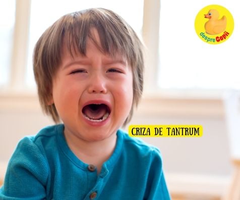 5 motive pentru care NU trebuie sa ignori o criza de tantrum - sfatul psihologului