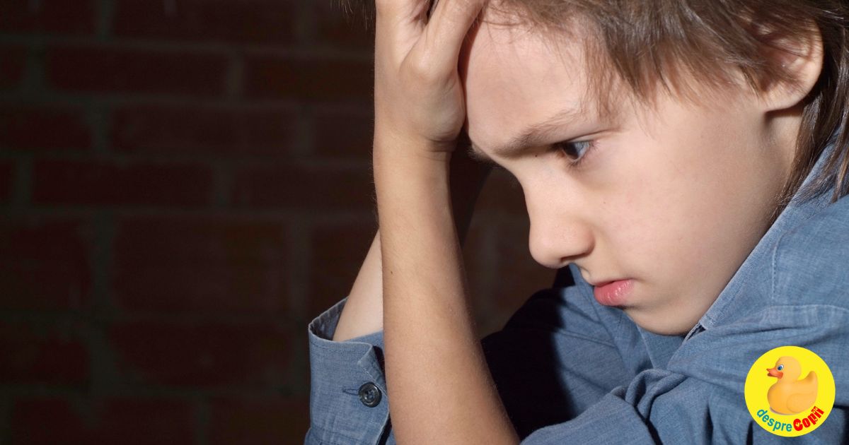 Depresiile copilariei -  cauze si simptome - sfatul psihologului