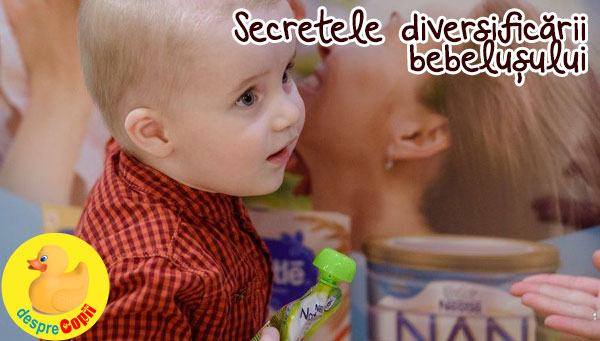Diversificarea bebelusului -  secrete si sfaturi - seminar pentru parinti