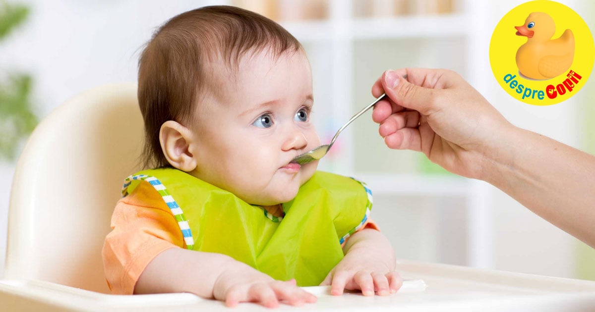 Diversificarea -  Este bebelusul pregatit pentru hrana solida? Verifica aceste 6 semnale