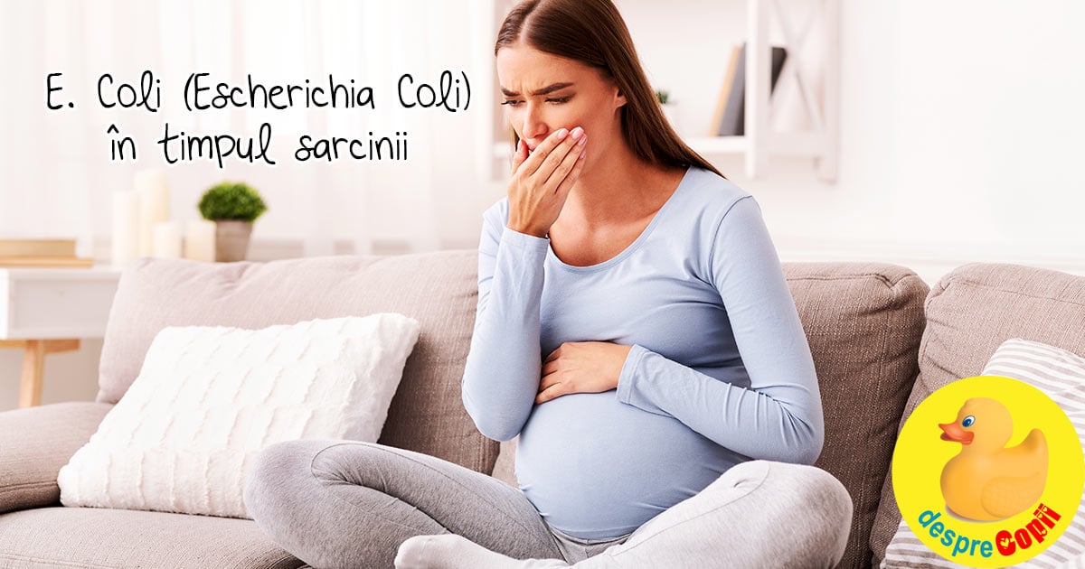 E. Coli (Escherichia Coli) in timpul sarcinii -  sursa de infectare, simptome si tratament