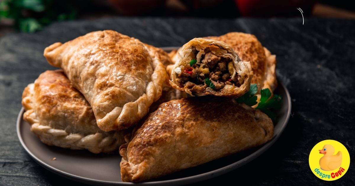 Empanadas cu ton, masline si chilli