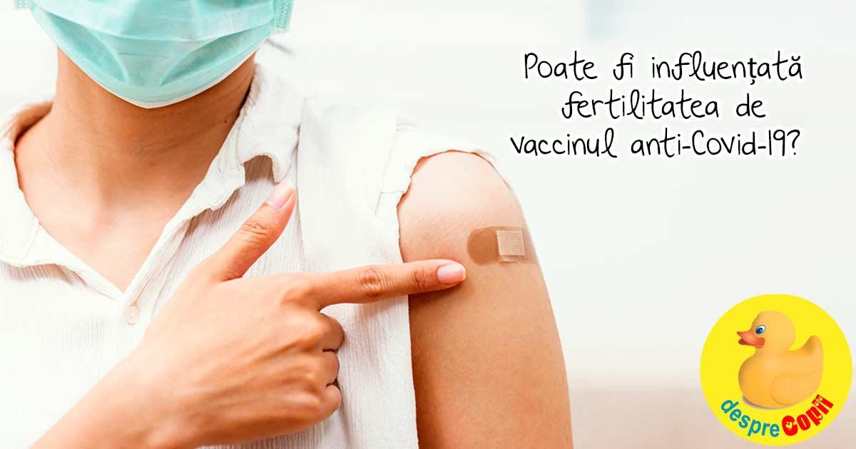 Demontam FAKENEWS -  Poate fi influentata fertilitatea de vaccinul anti-Covid-19?