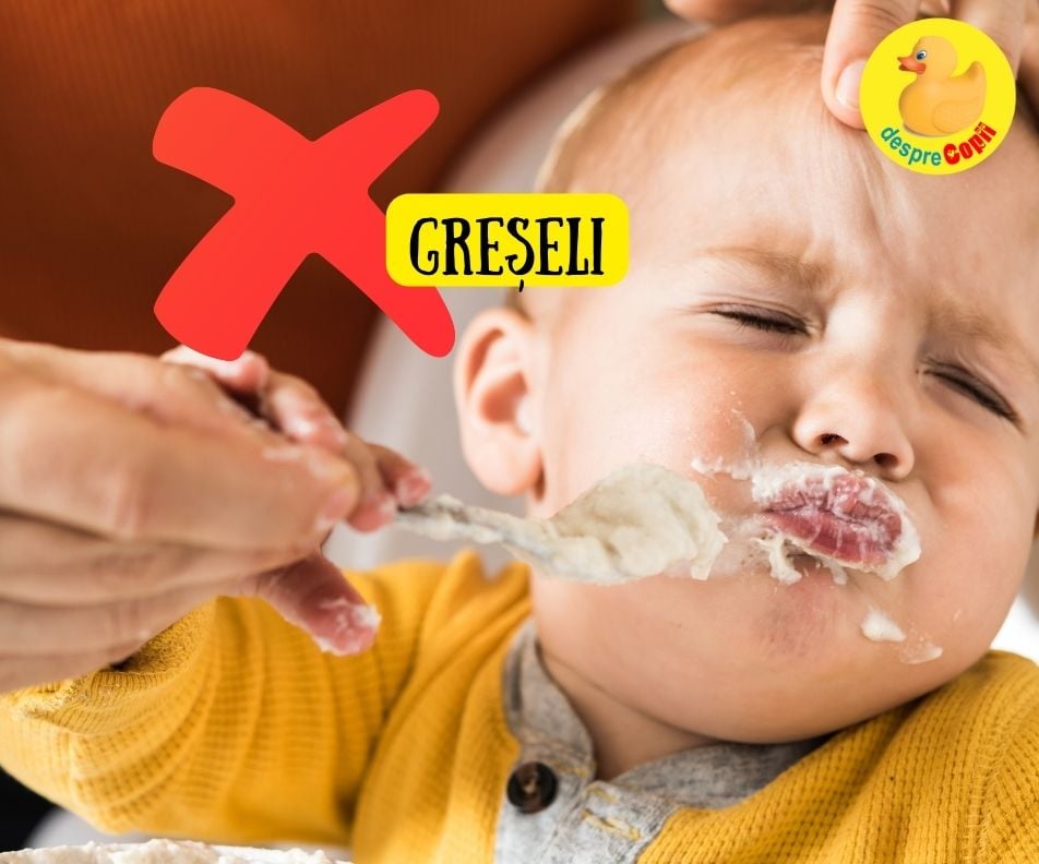 7 greseli pe care trebuie sa le eviti cand incepi diversificarea bebelusului tau - sfatul medicului pediatru