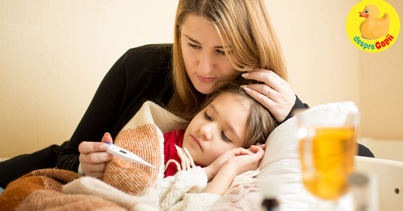 Gripa la copil -  simptome si tratament - sfatul medicului pediatru