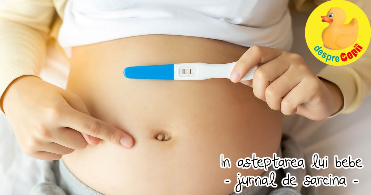 In asteptarea lui bebe neplanificat si o sperietura cu antibiotice - jurnal de sarcina