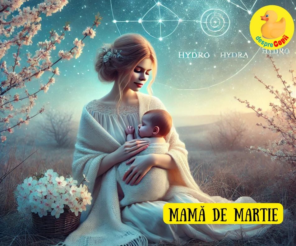 Mama de martie. Daca vei naste in luna martie iata ce energii are universul pentru tine si bebe plus cum sa te conectezi cel mai bine cu el