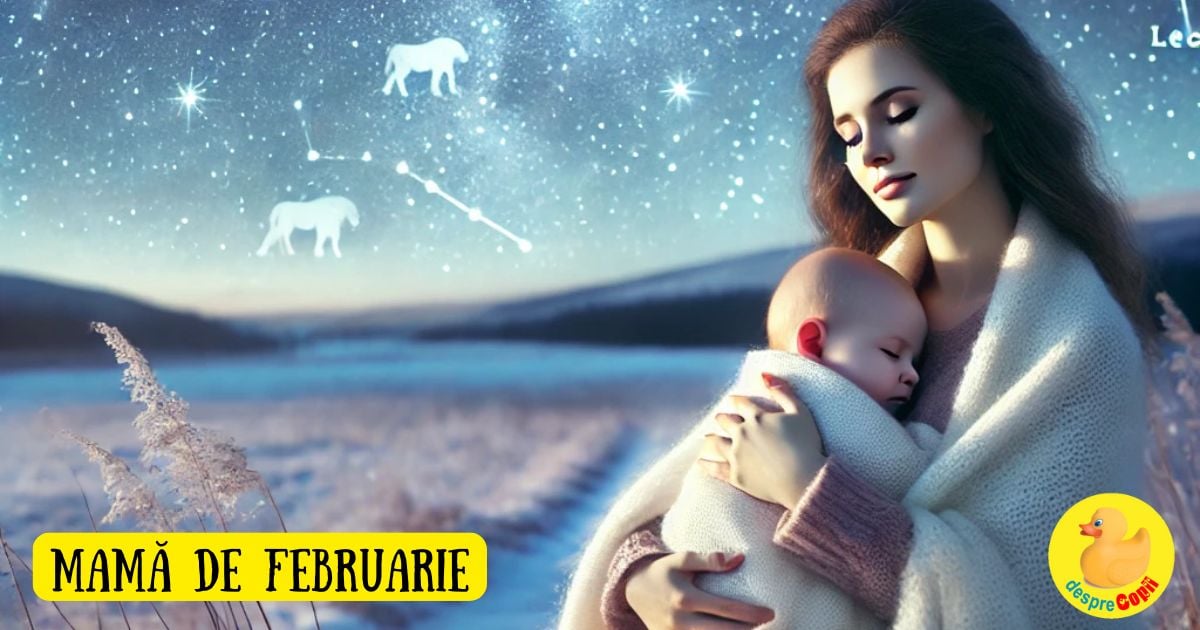 Mama de februarie. Daca vei naste in luna ianuarie iata ce energii are universul pentru tine si bebe plus cum sa te conectezi cel mai bine cu el