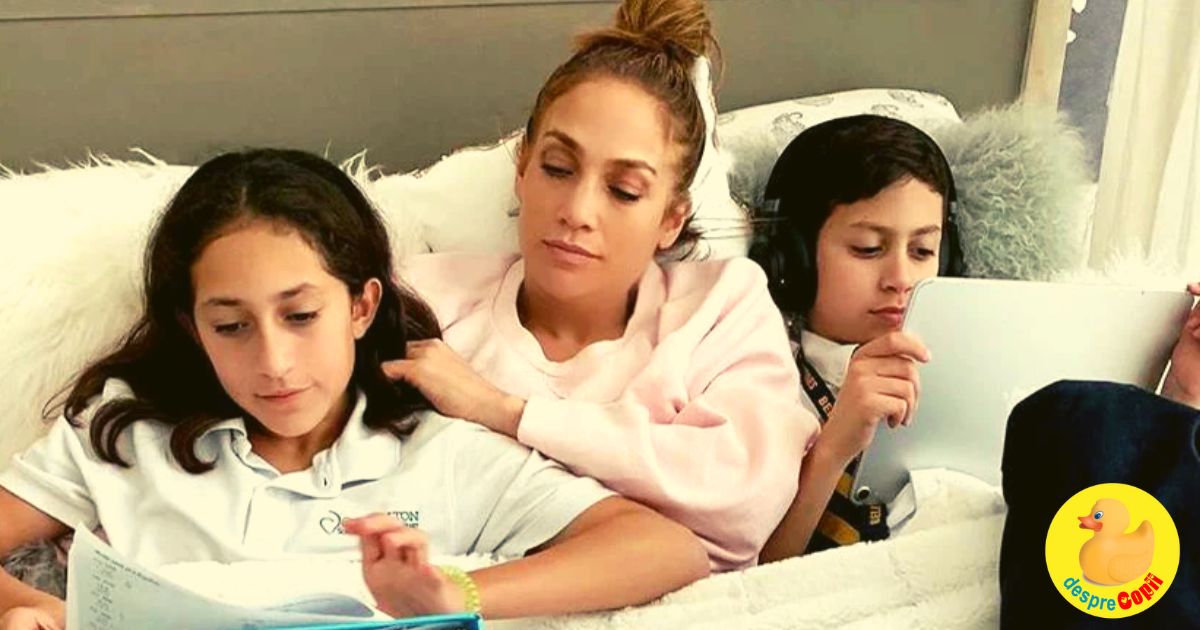 De la mama la mama -  10 principii de parenting de la Jennifer Lopez