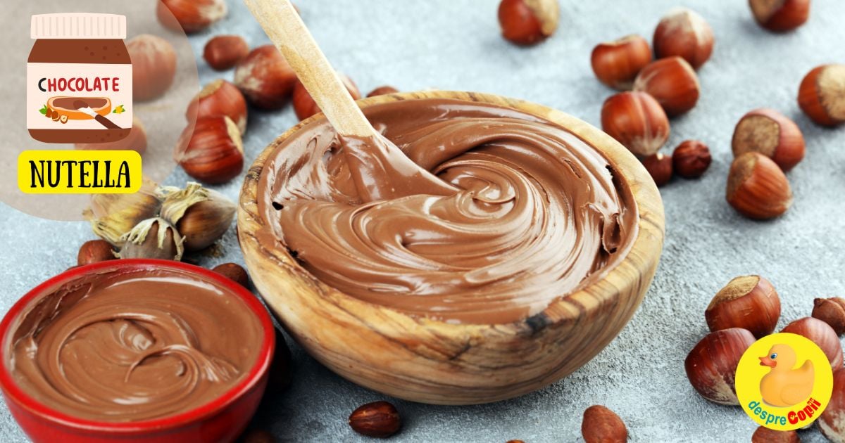 Indulceste-ti diminetile cu o lingura de Nutella de casa, cu sau fara zahar!