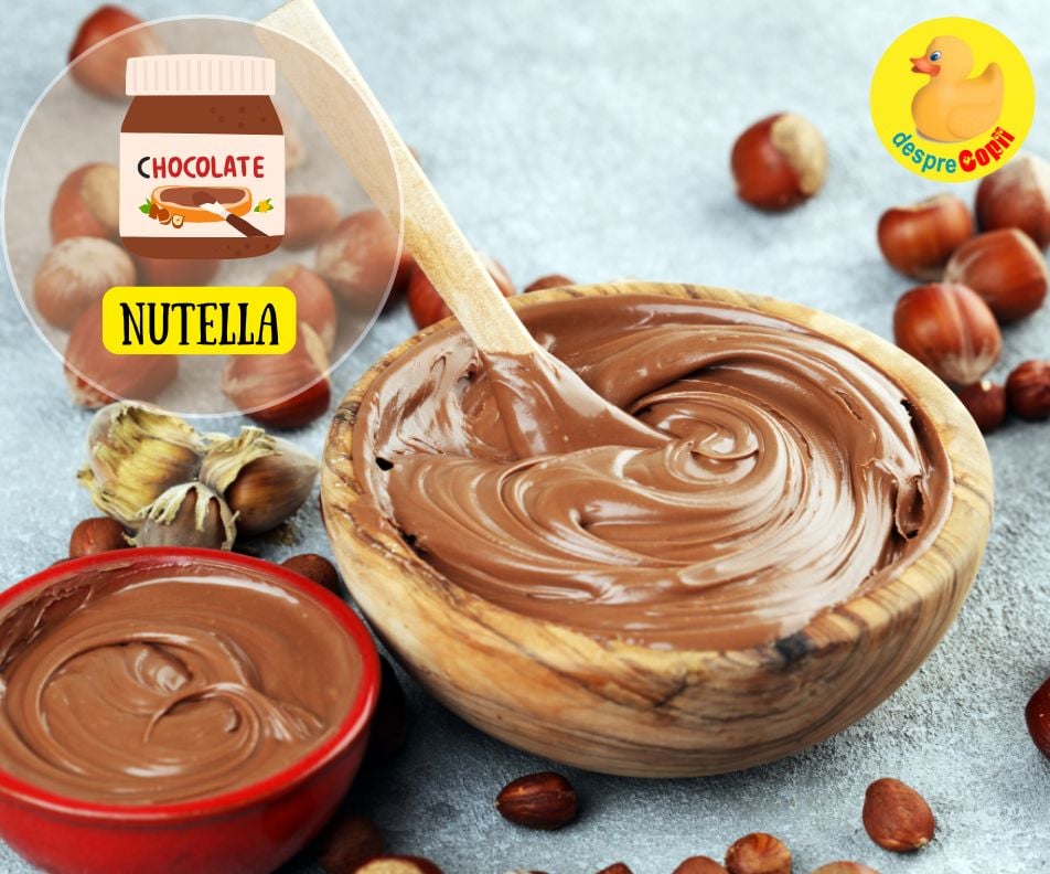 Indulceste-ti diminetile cu o lingura de Nutella de casa, cu sau fara zahar!