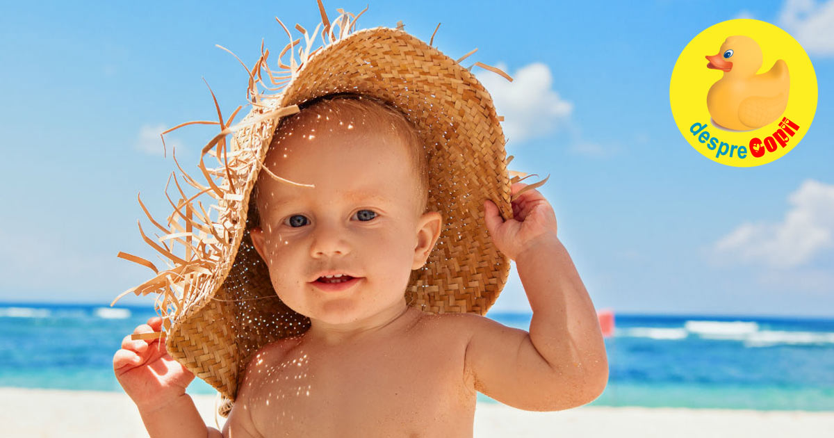 Protejeaza-ti copilul de radiatiile solare -  ce trebuie sa stii despre tipul de piele, radiatii si cum sa iti protejezi copilul