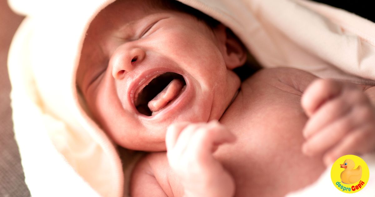 Plansul bebelusului -  cum intelegem diverse tipuri de plans si ce trebuie sa facem