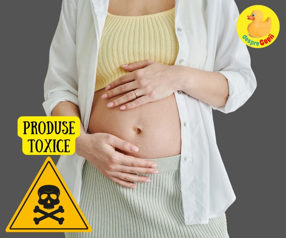 7 produse toxice de evitat in timpul sarcinii pentru ca pot afecta grav dezvoltarea creierului copilului