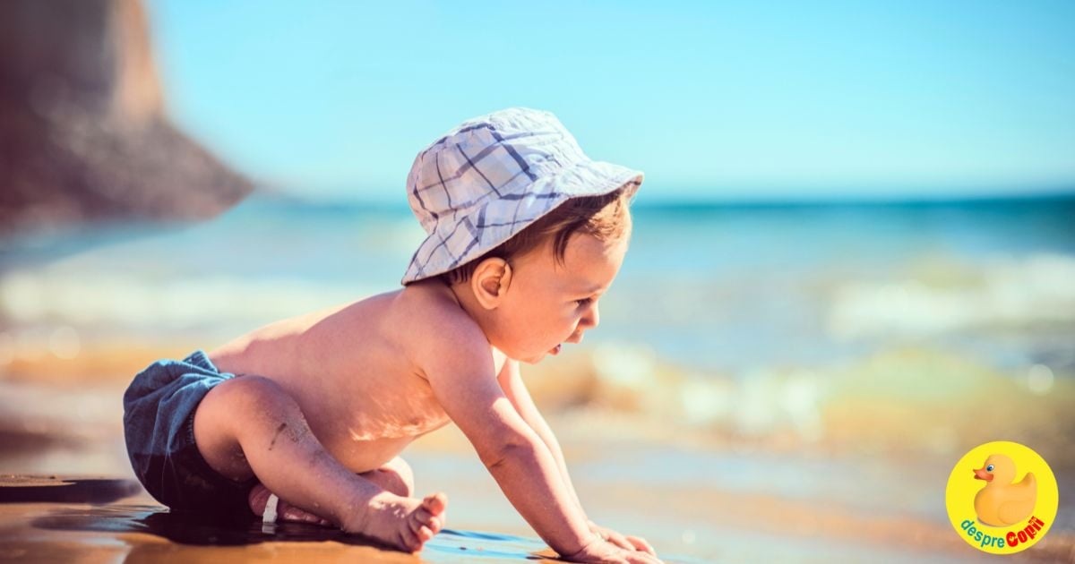 Cum alegem crema de protectie solara potrivita pentru bebelusi si copii? - sfatul medicului dermatolog