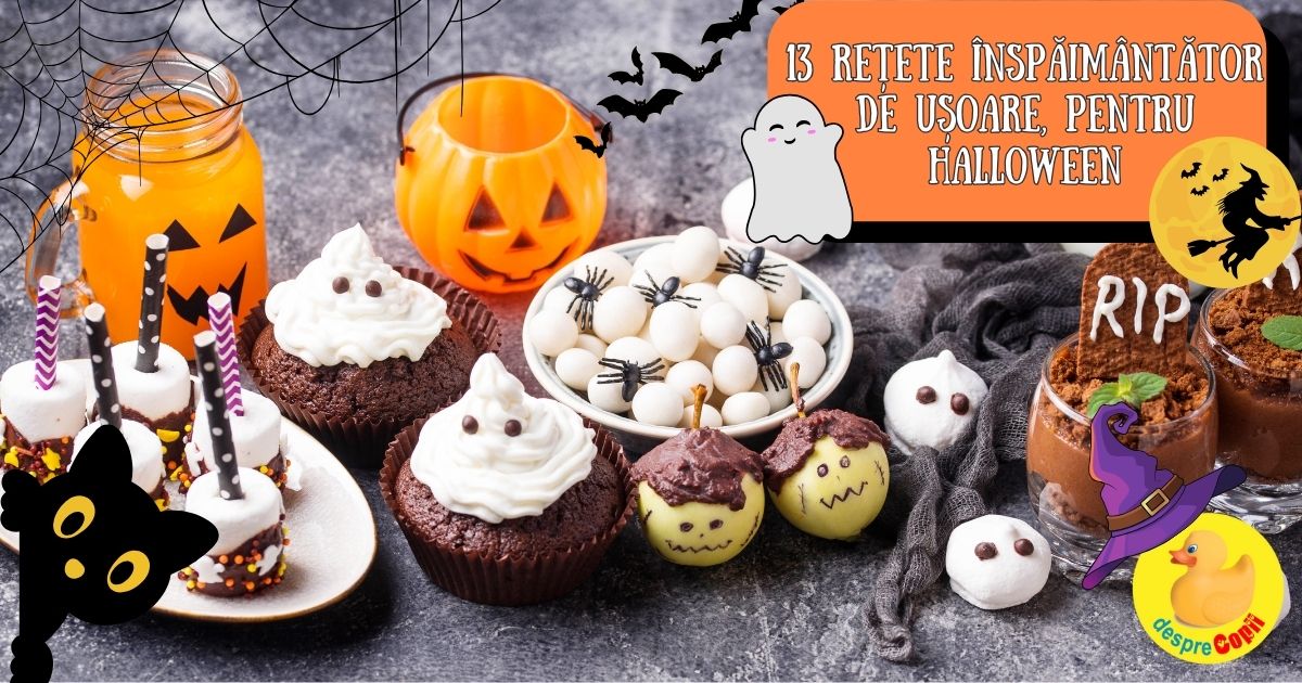 Halloween - Istorie, traditii si 13 retete infricosator de delicioase