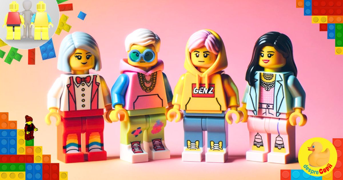 (R)evolutia LEGO: Cum modeleaza culorile si moda generatiilor, trecutul si viitorul LEGO? Cum va arata figurina LEGO în 2035?