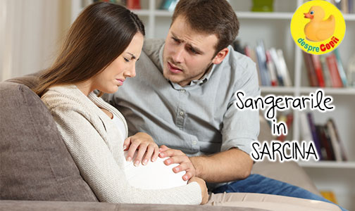 Sangerarile in sarcina -  de ce apar si ce pot anunta in diverse stadii ale sarcinii